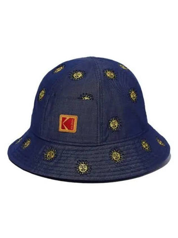 KODAK Apparel Pattern Bucket Hat DENIM - KODO - BALAAN 1