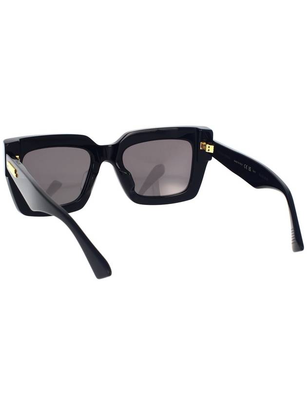 Bold Square Sunglasses Black - BOTTEGA VENETA - BALAAN 4