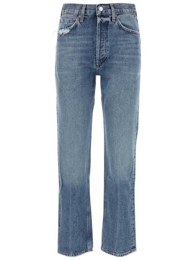 Denim Straight Pants A069H1206 45763 Blue - AGOLDE - BALAAN 2