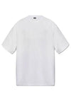 Le Typo Cotton Short Sleeve T-shirt White - JACQUEMUS - BALAAN 2