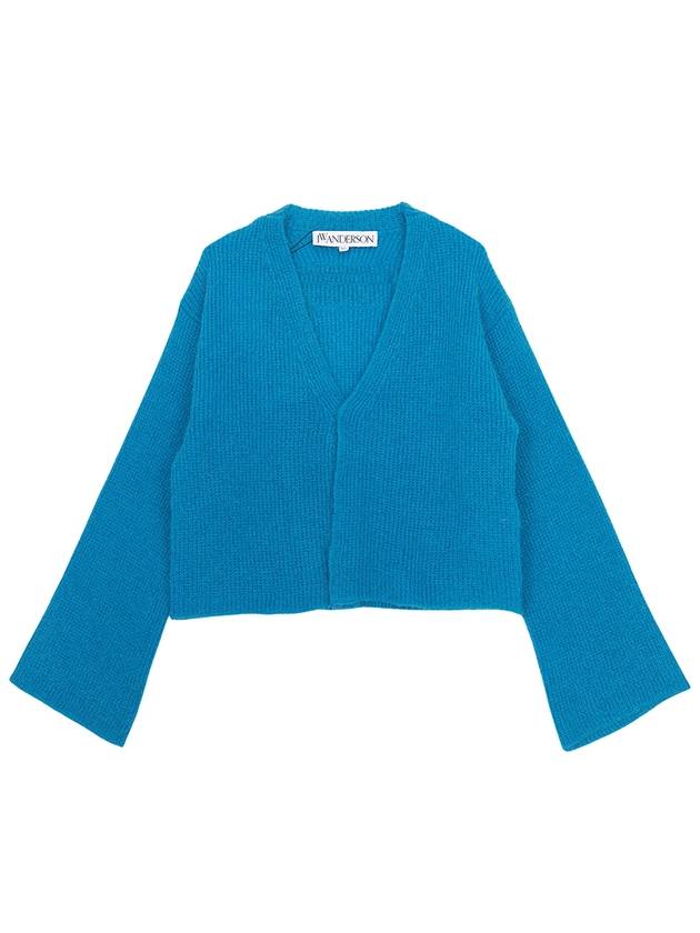 V-Neck Cardigan Blue - JW ANDERSON - BALAAN 2