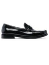 Women's Monogram Le Penny Loafer Black - SAINT LAURENT - BALAAN 2