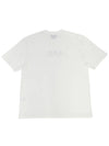 Moran Openwork Short Sleeve T-Shirt White - A.P.C. - BALAAN 3