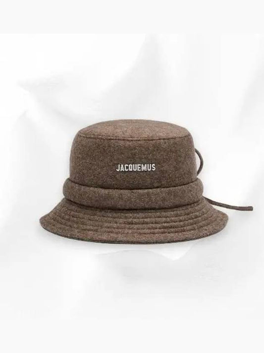 Le Bob Gajo bucket hat dark brown - JACQUEMUS - BALAAN 2