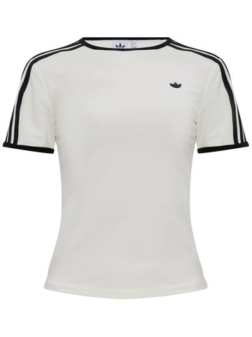 ADIDAS Originals T-shirt With Logo, Women's, White - ADIDAS ORIGINALS - BALAAN 1