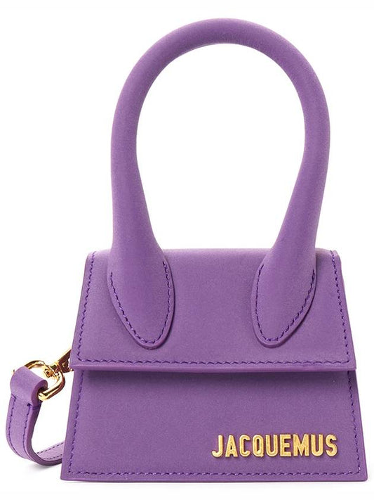 Le Chiquito Signature Mini Bag Purple - JACQUEMUS - BALAAN 2