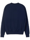 Track Club Crew Neck Sweatshirt TRACK CLUB CREWNECK NAVY WHITE - SPORTY & RICH - BALAAN 2