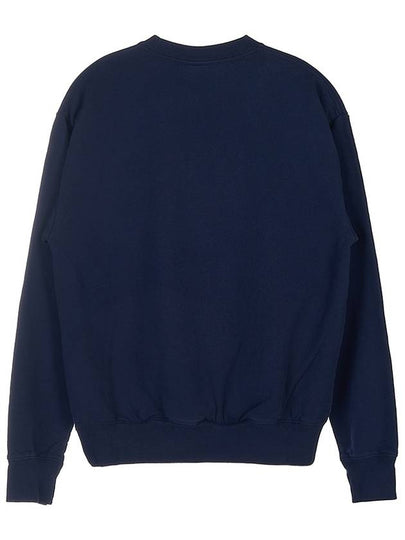 Track Club Crew Neck Sweatshirt TRACK CLUB CREWNECK NAVY WHITE - SPORTY & RICH - BALAAN 2