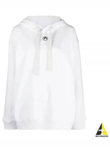 UST013CJER0013 PT02 Logo Hooded Sweatshirt - MARINE SERRE - BALAAN 1