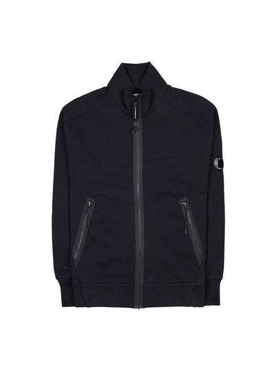 Lens Wappen Zip-Up Jacket Black - CP COMPANY - BALAAN 2