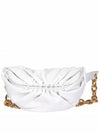 Women's Chain Mini Cross Belt Bag - BOTTEGA VENETA - BALAAN.