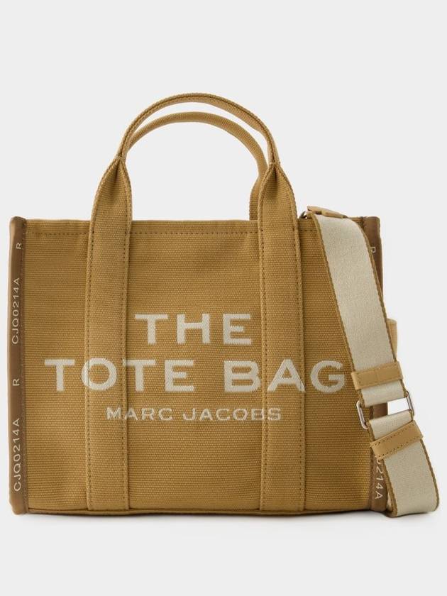 The Jacquard Medium Tote Bag Brown - MARC JACOBS - BALAAN 2