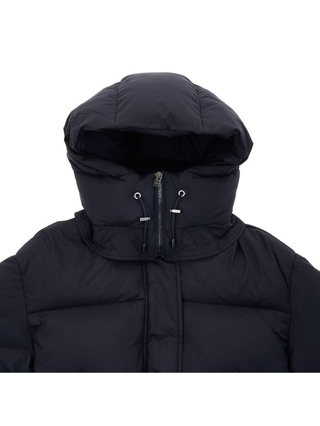 Women's Suit Short Padded Jacket Navy - LORO PIANA - BALAAN.