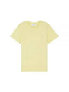 Baby Fox Patch Regular Short Sleeve T-Shirt Yellow - MAISON KITSUNE - BALAAN 2