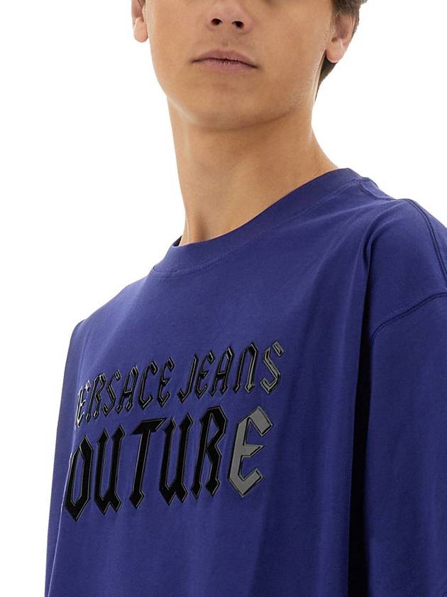 Versace Jeans Couture Gothic Logo T-Shirt - VERSACE - BALAAN 4