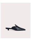 INGRID GLOSS LEATHER MULE BLACK B1FUSM018WHCBK0LL0 - BY FAR - BALAAN 1