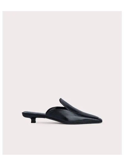 INGRID GLOSS LEATHER MULE BLACK B1FUSM018WHCBK0LL0 - BY FAR - BALAAN 2