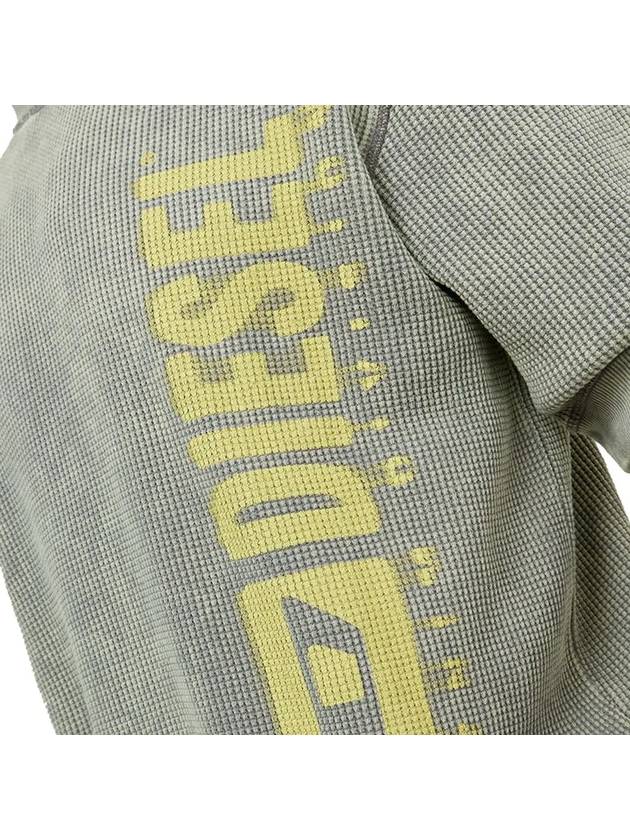 S-Coolwafy-N1 Half Sleeve Sweatshirt Grey - DIESEL - BALAAN 5