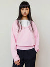 Wide Round Neck Knit Top Pink - LESEIZIEME - BALAAN 5