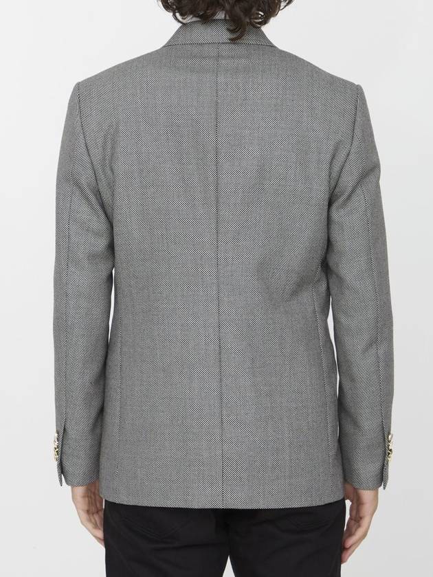 Double-Breasted Wool Jacket - RVR LARDINI - BALAAN 4