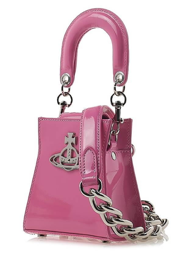 Kelly Chain Tote Bag Pink - VIVIENNE WESTWOOD - BALAAN 3