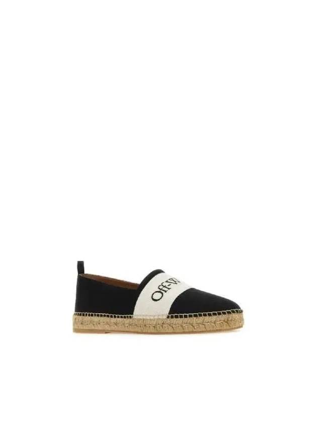 Bookish Espadrille Shoes Black - OFF WHITE - BALAAN 3