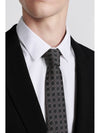 Cannage Silk Tie Black - DIOR - BALAAN 5