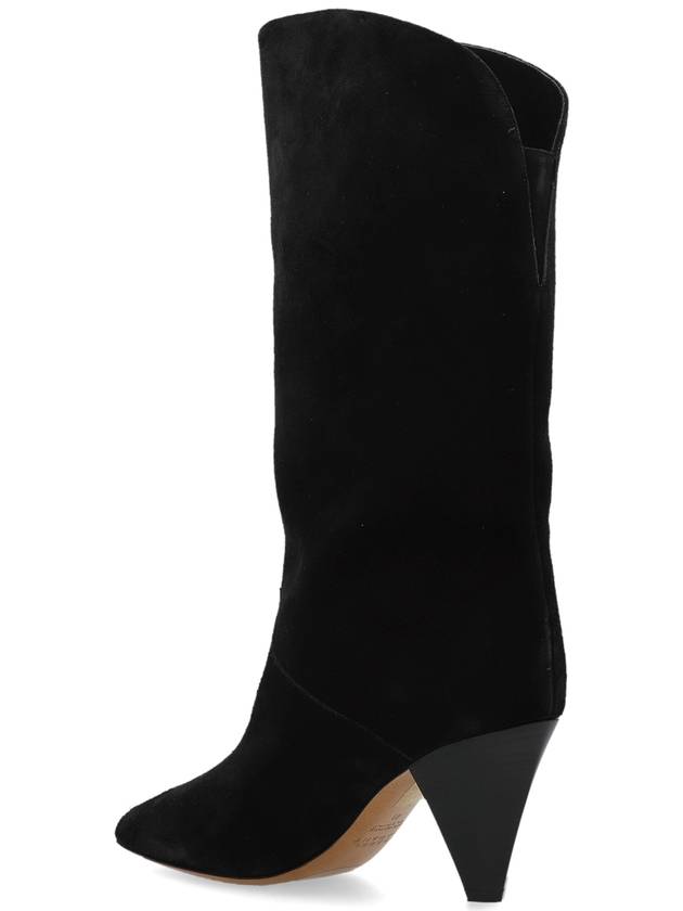 Isabel Marant Heeled Boots Lirina, Women's, Black - ISABEL MARANT - BALAAN 5