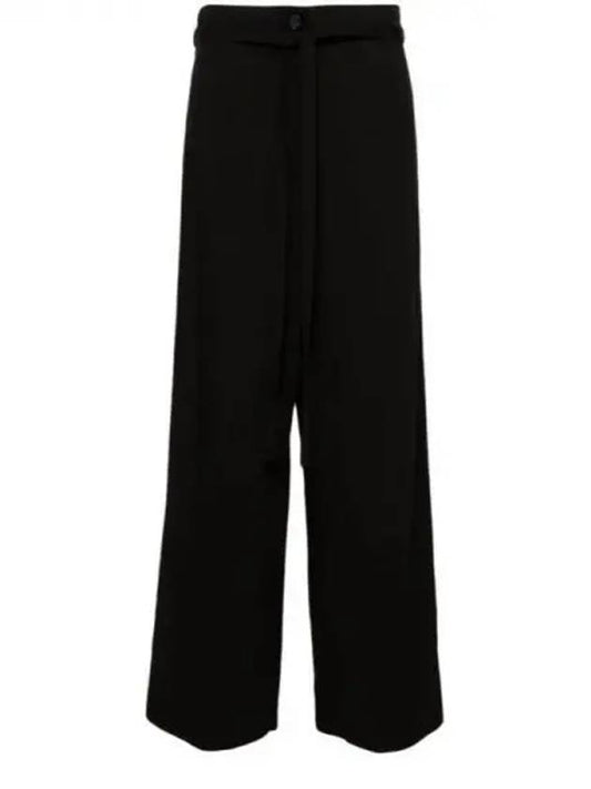 Fluid Tie Waist Trousers 243 WRB0201 FB0193 001 - TOTEME - BALAAN 1