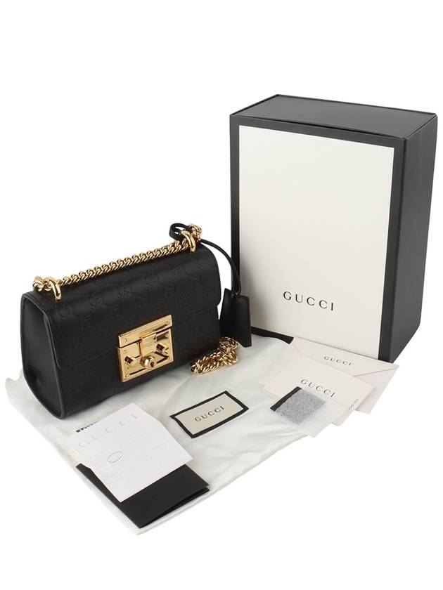 409487 GG Supreme Cima Paddle Lock Small Shoulder Bag 33823 - GUCCI - BALAAN 8