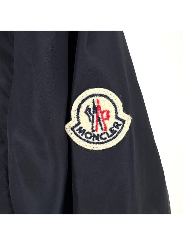 Windbreaker zip up jacket navy - MONCLER - BALAAN 5