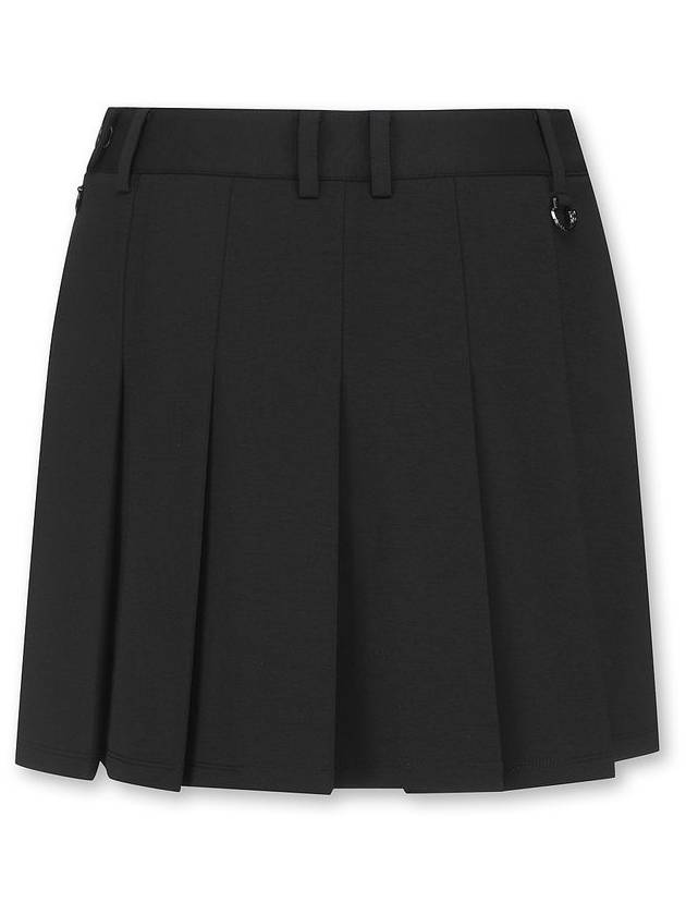 Women s front and back inverted pleated culottes skirt - WAAC - BALAAN 2