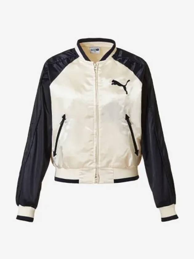 Women s T7 Woven Jacket NAVY - PUMA - BALAAN 1