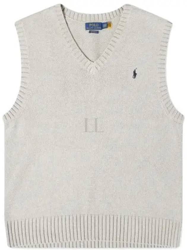 24 Pony logo knit vest 710A33366002 - POLO RALPH LAUREN - BALAAN 1