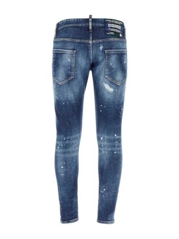 Mid-Rise Skinny Jeans Blue - DSQUARED2 - BALAAN 3