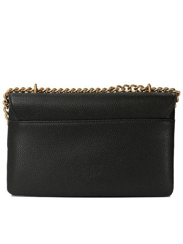 Pinko Black Leather Crossbody Bag - PINKO - BALAAN 1