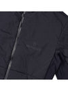 Men Faret Crinkle Zip Up Jacket Black - MONCLER - BALAAN 7