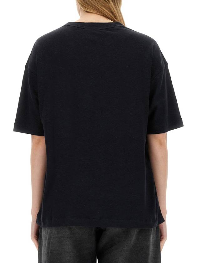 COTTON AND LINEN T-SHIRT - YMC - BALAAN 3