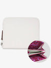 Silk Compact Half Wallet Grease Pale Rubys H084537CKAA - HERMES - BALAAN 1