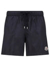 Moncler Logo Swim Shorts Night Blue - MONCLER - BALAAN 2