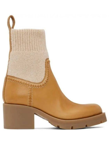 Women s Tan Neva Socks Boots 222338F113038 270288 1148830 - CHLOE - BALAAN 1