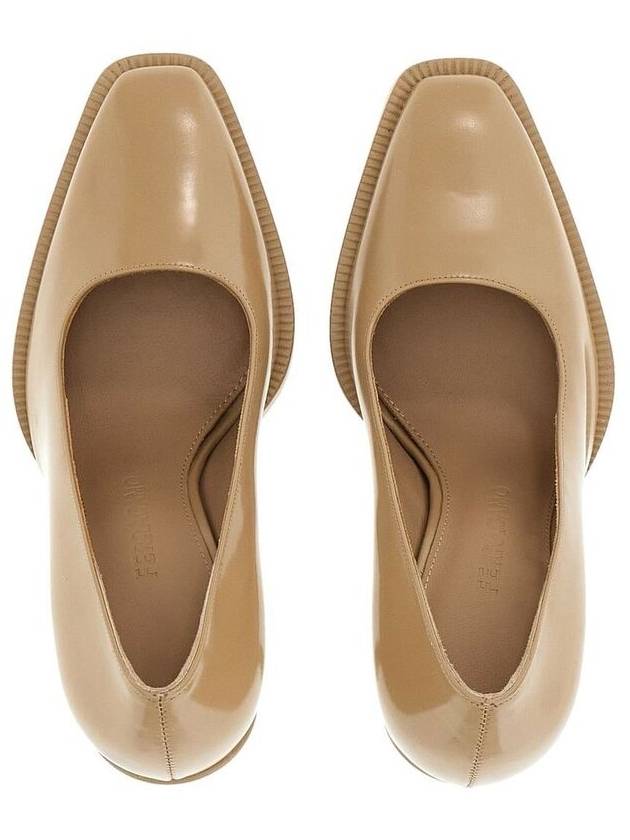 Beige pumps heel 01E8750760700BEIGE - SALVATORE FERRAGAMO - BALAAN 2