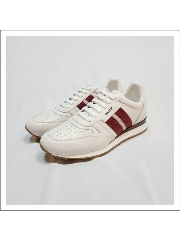 Astel Leather Low Top Sneakers White - BALLY - BALAAN 2