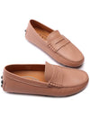 Gomino Moccasin Driving Shoes Pink - TOD'S - BALAAN 6