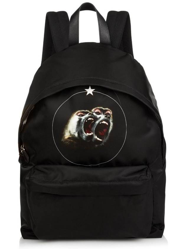 Screaming Monkey Nylon Backpack - GIVENCHY - BALAAN 3