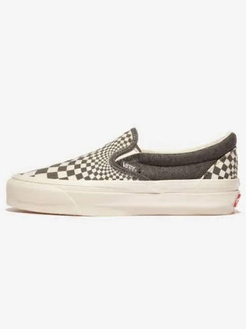 MTE slip on reissue 98 radial checkerboard pewter marshmallow PEWTERMARSHMALLOW - VANS - BALAAN 1