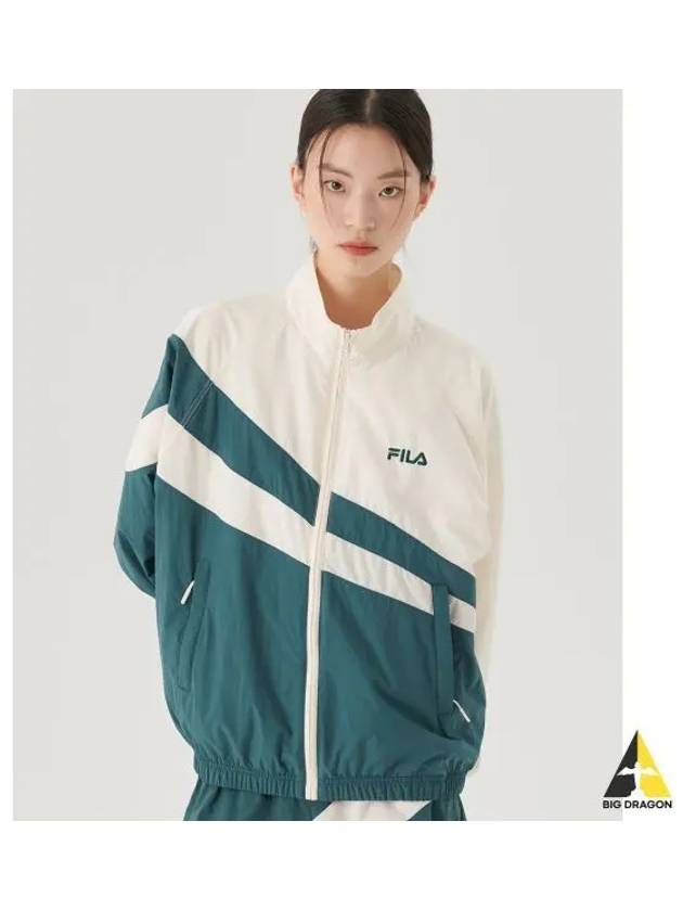 Lightweight flag windbreaker FS2JKG2103XDTL - FILA - BALAAN 1