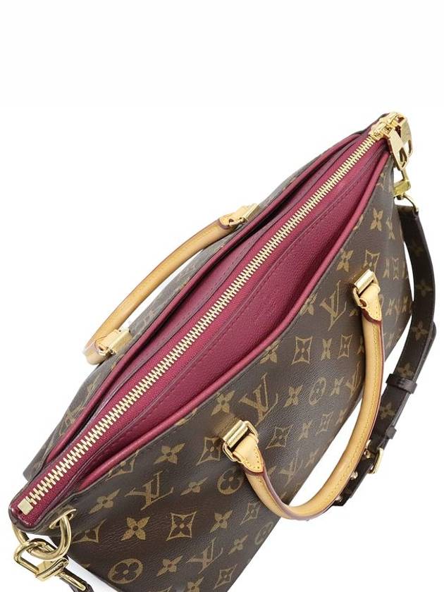 Women s Shoulder Bag Louis Vuitton M40906 Monogram Canvas Aurore Palace MM 2WAY - LOUIS VUITTON - BALAAN 7