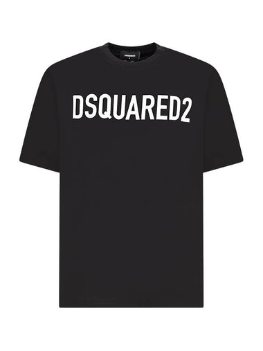 LOOSE FIT T-SHIRT WITH LOGO - DSQUARED2 - BALAAN 1