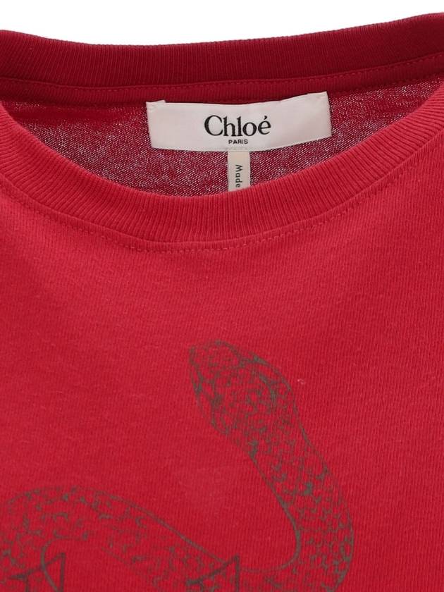 Chloè T-shirts and Polos Red - CHLOE - BALAAN 4